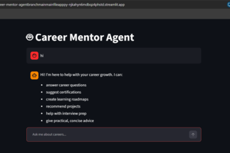 Career Mentor Agent