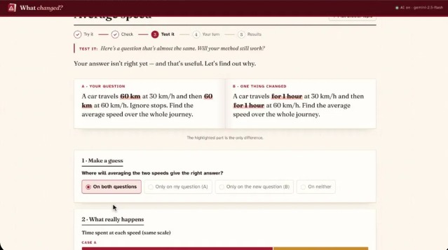What Changed? – screenshot 1