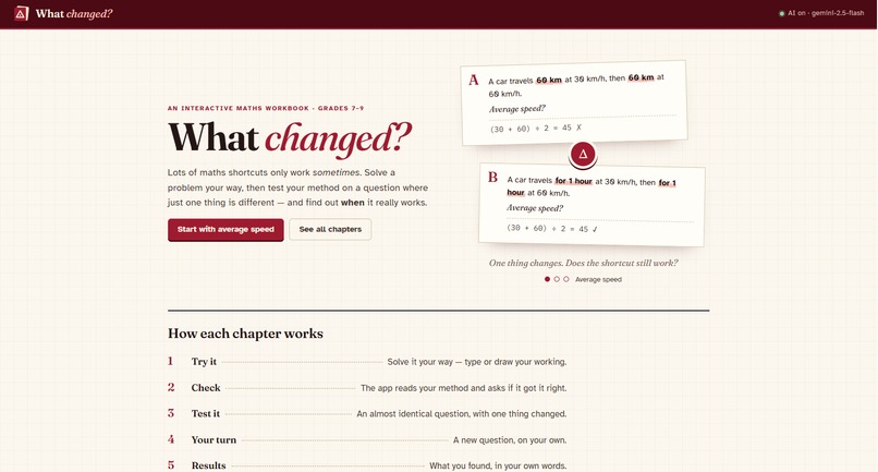 What Changed? – screenshot 4