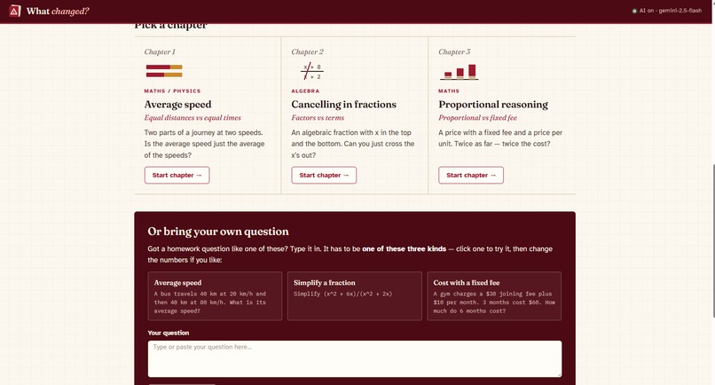 What Changed? – screenshot 5