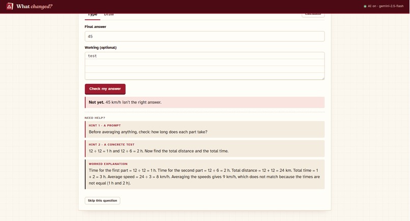 What Changed? – screenshot 6
