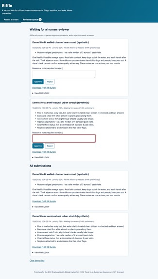 Riffle – screenshot 2