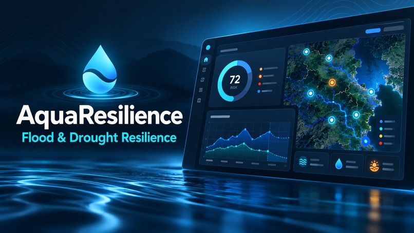 AquaResilience: Open Water Data to Flood & Drought Decisions – screenshot 1