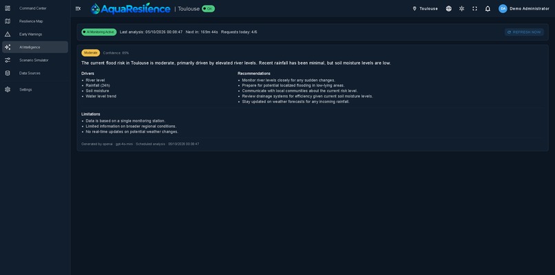 AquaResilience: Open Water Data to Flood & Drought Decisions – screenshot 9