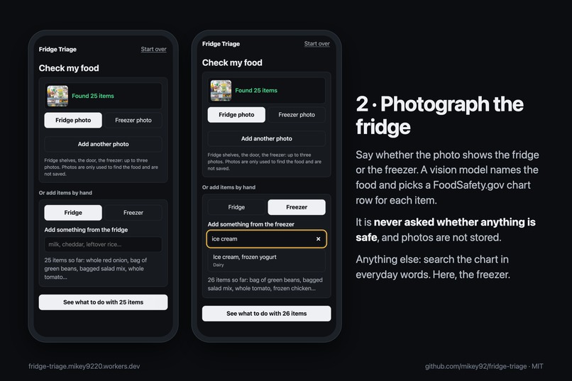 Fridge Triage – screenshot 2