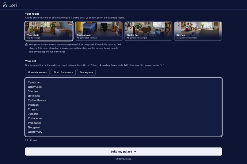 Loci – screenshot 2