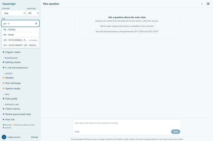 AquaLedger – screenshot 1