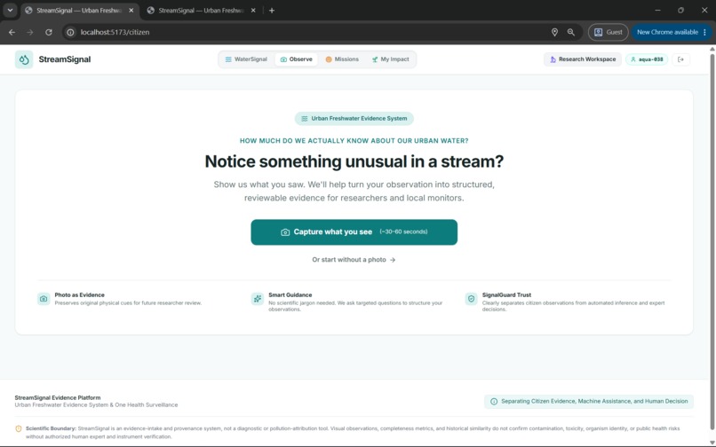 StreamSignal – screenshot 2