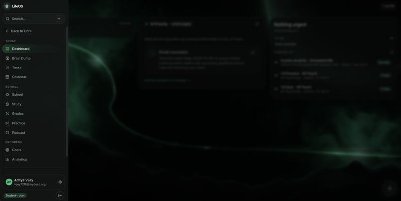 LifeOS – screenshot 3