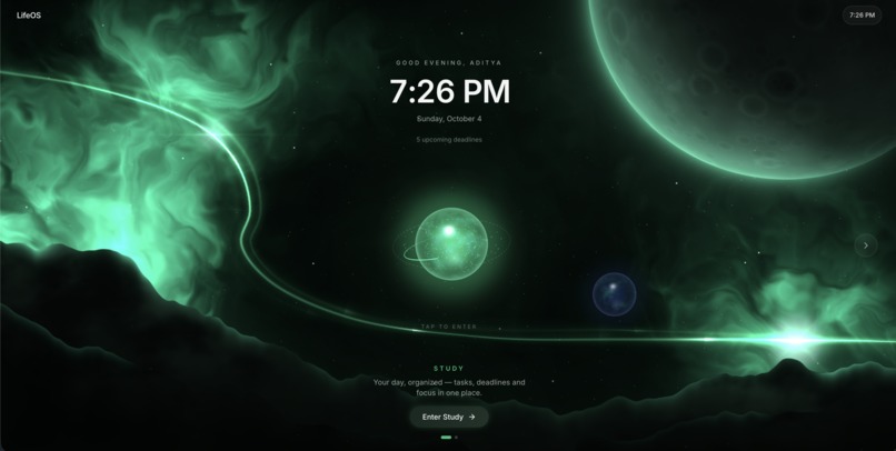 LifeOS – screenshot 1