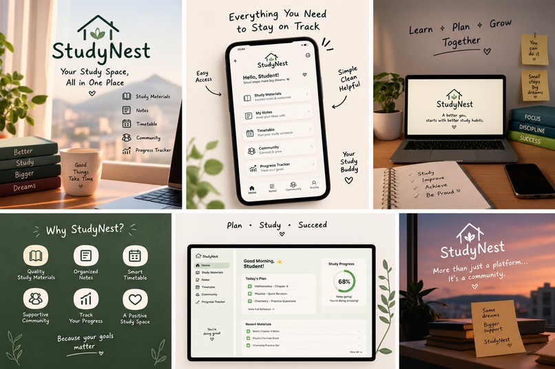 StudyNest – Student Study Hub – screenshot 1