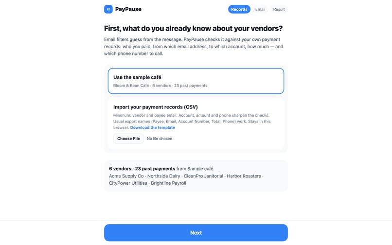 PayPause – screenshot 5