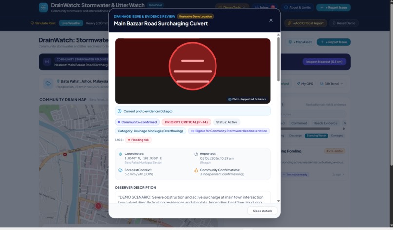 DrainWatch: Stormwater & Litter Watch – screenshot 4