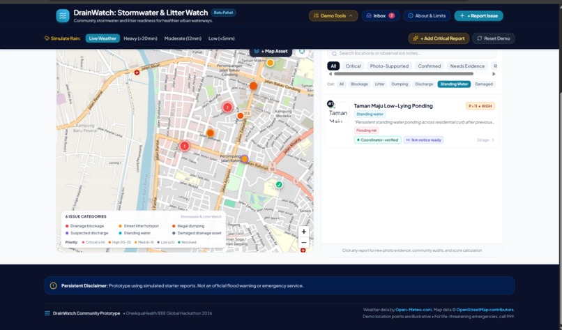DrainWatch: Stormwater & Litter Watch – screenshot 7