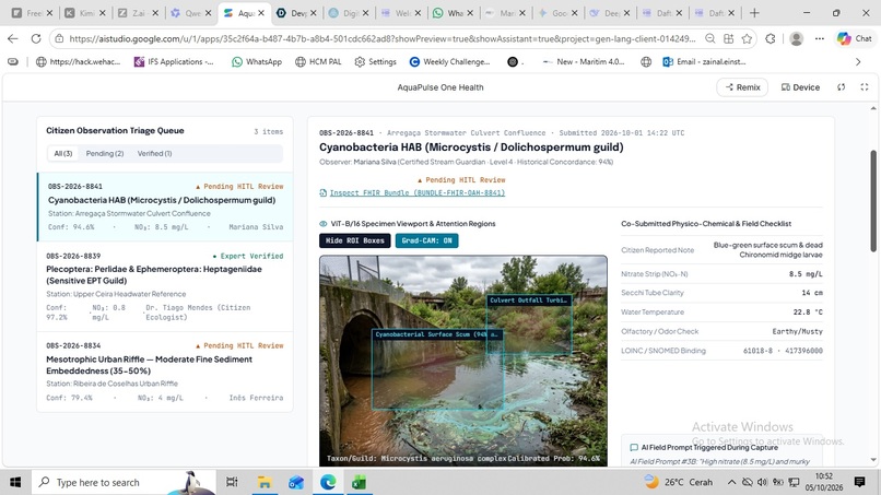 AquaPulse OneHealth – screenshot 2
