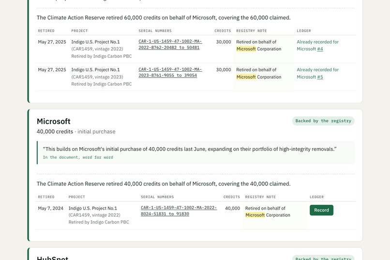 Claimcheck – screenshot 3
