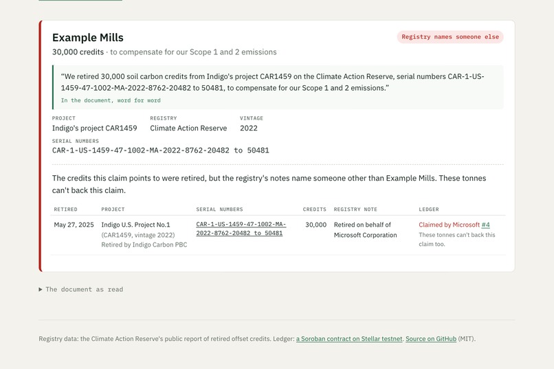 Claimcheck – screenshot 4