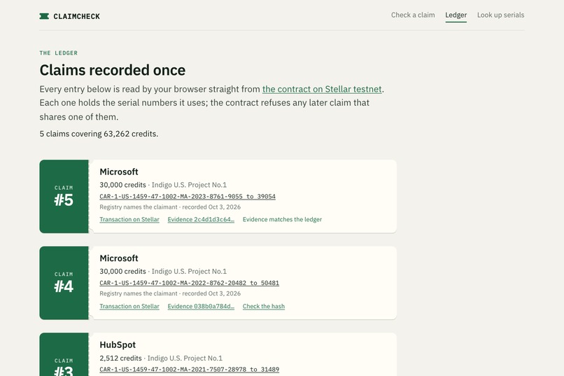Claimcheck – screenshot 6