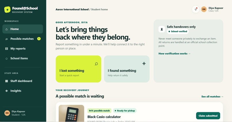FOUND@SCHOOL – screenshot 5