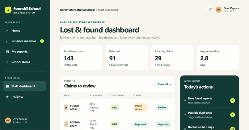 FOUND@SCHOOL – screenshot 6