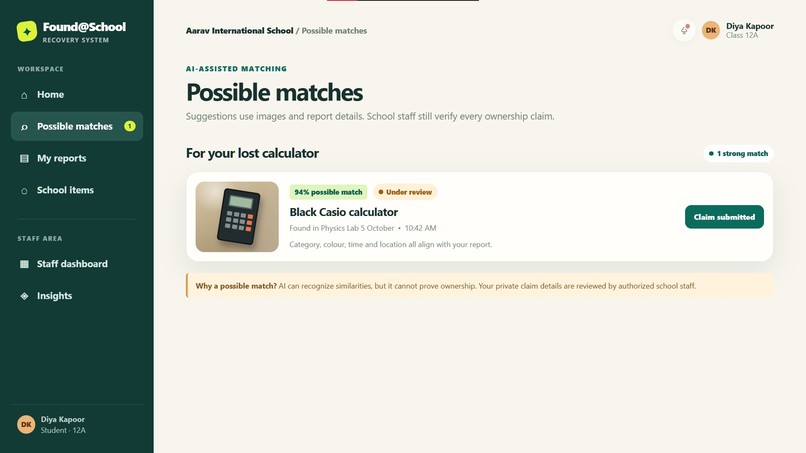 FOUND@SCHOOL – screenshot 8