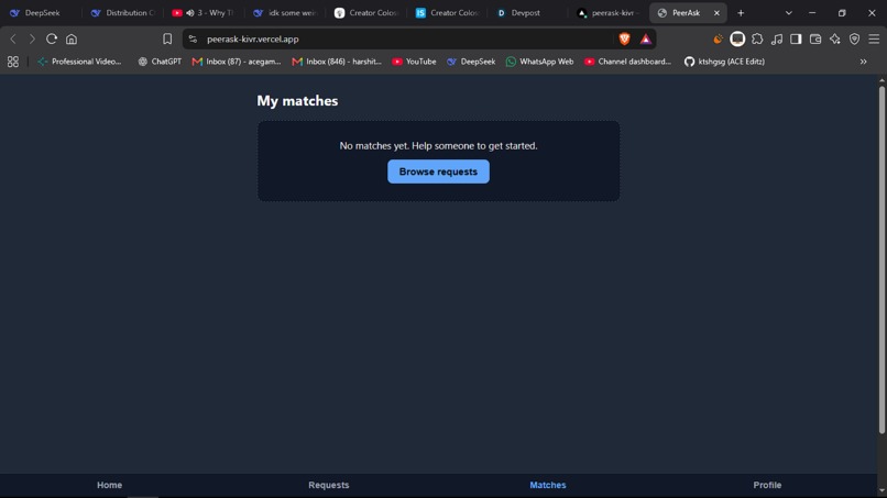 PeerAsk – screenshot 1