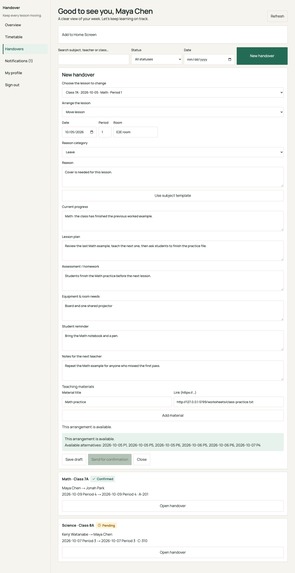 Handover – screenshot 6