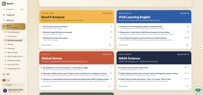 Band 9: IELTS & SAT Learning Adventure – screenshot 5