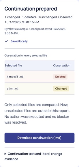 Interrupted Work Resumer – screenshot 2