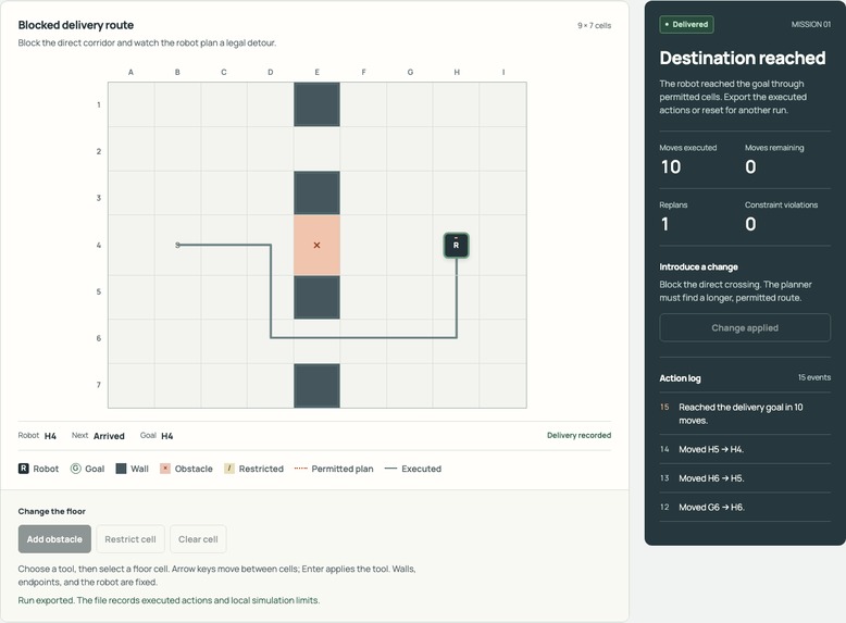 Route Recovery – screenshot 1