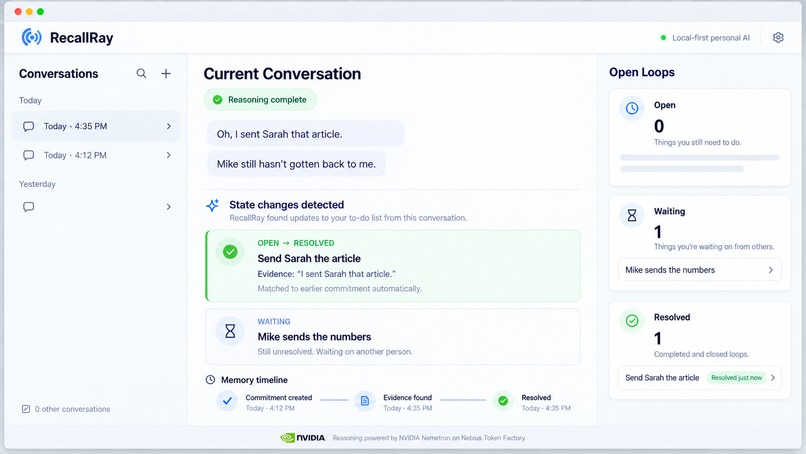 RecallRay – screenshot 2