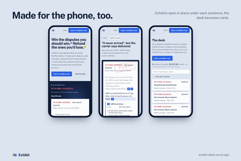 Exhibit – screenshot 6