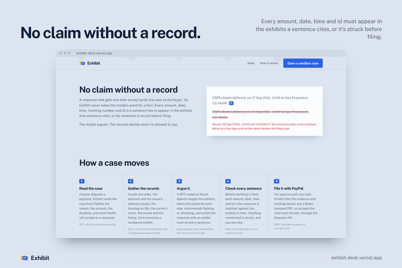 Exhibit – screenshot 7
