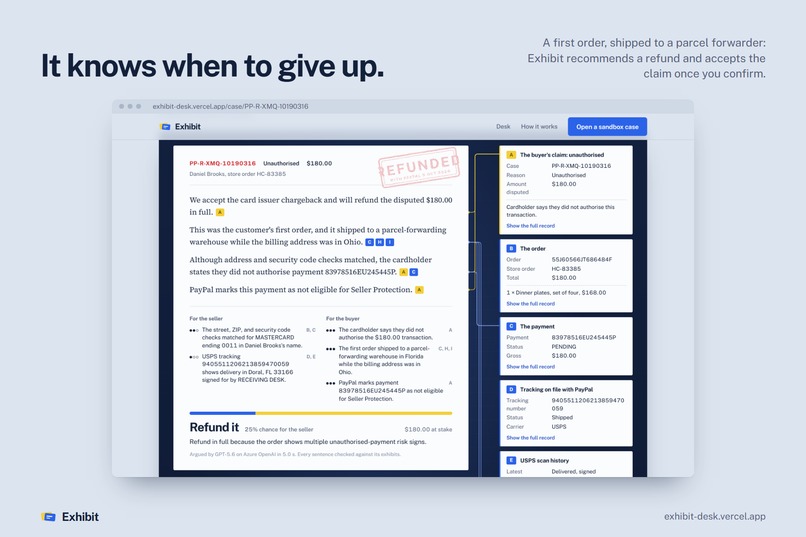 Exhibit – screenshot 9