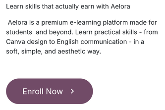 Aelora- skills learning platform 