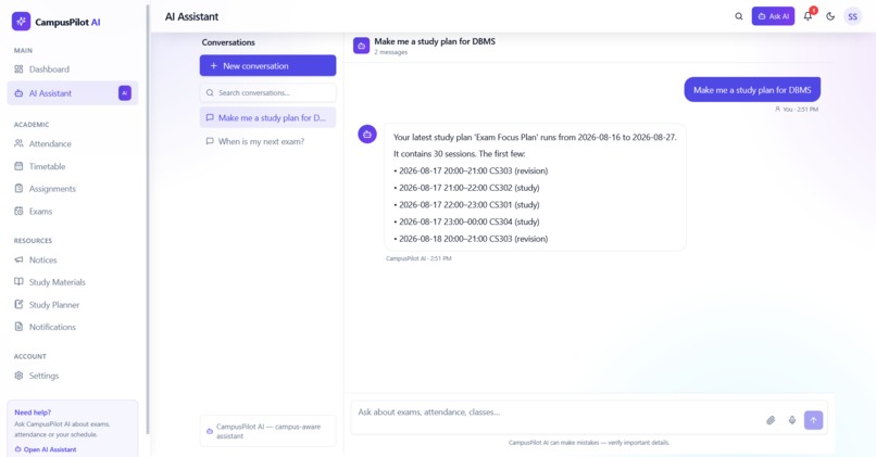 CampusPilot_AI – screenshot 6