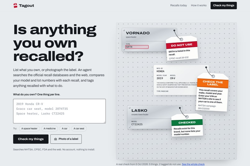 Tagout – screenshot 1