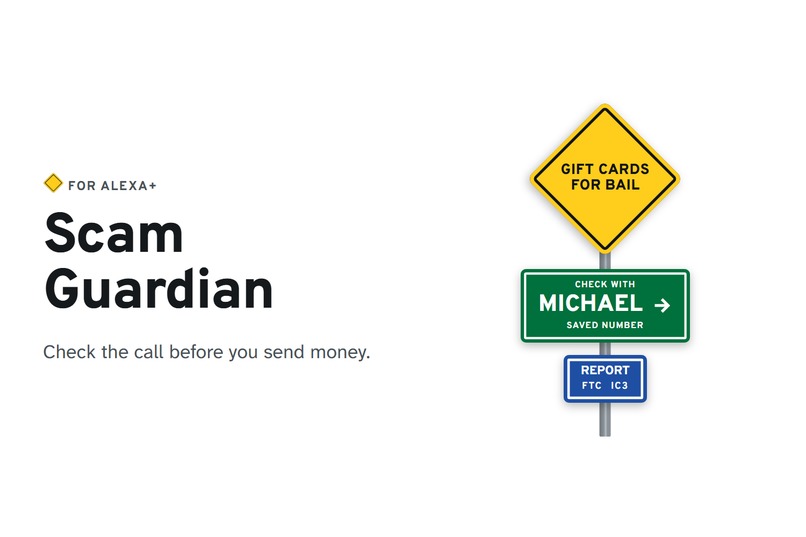 Scam Guardian for Alexa+ – screenshot 1