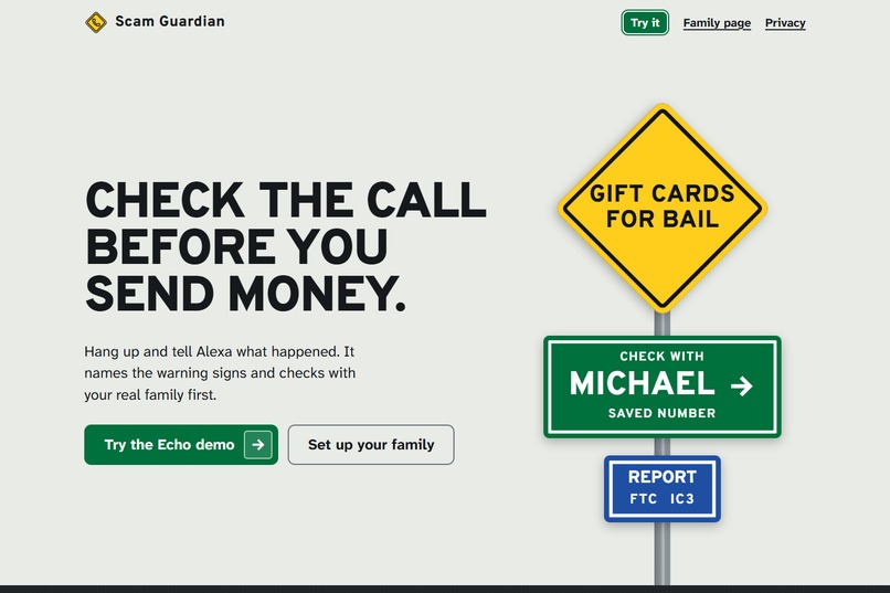Scam Guardian for Alexa+ – screenshot 3