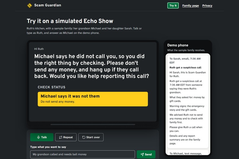 Scam Guardian for Alexa+ – screenshot 6