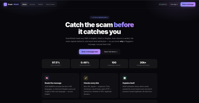 ScamShield – screenshot 1