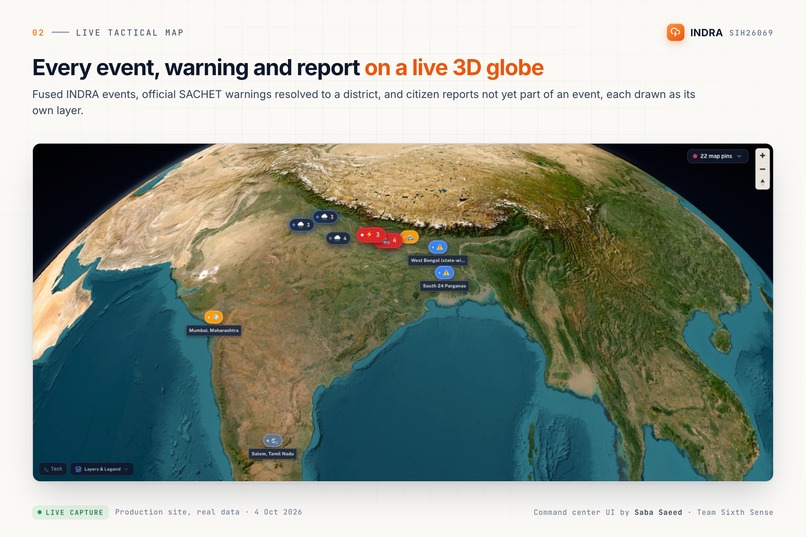 INDRA — Disaster & Weather Intelligence Platform – screenshot 8