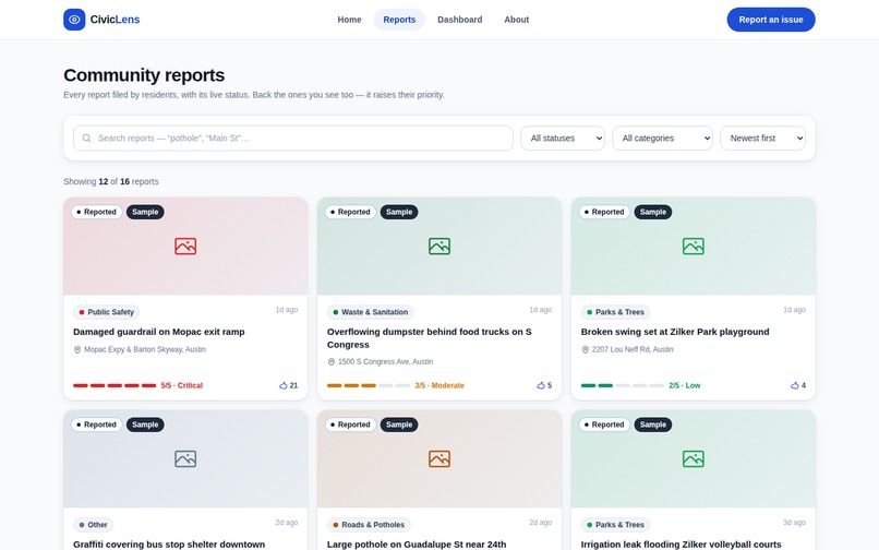 CivicLens – screenshot 3