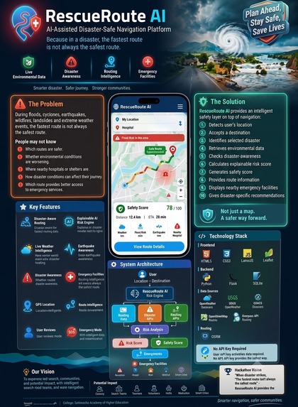RescueRoute AI – screenshot 1
