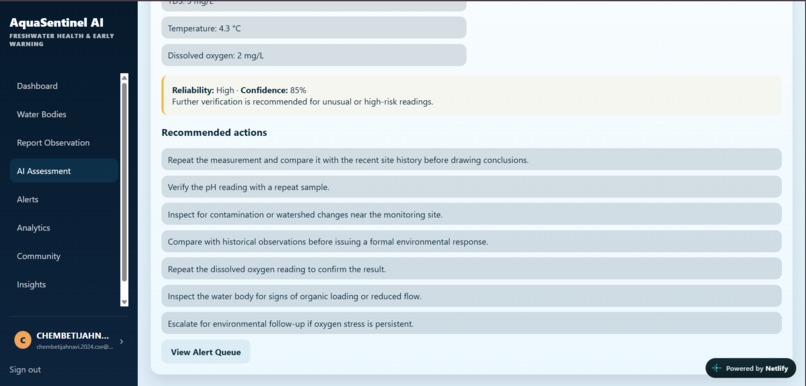 AquaSentinel AI  – screenshot 6