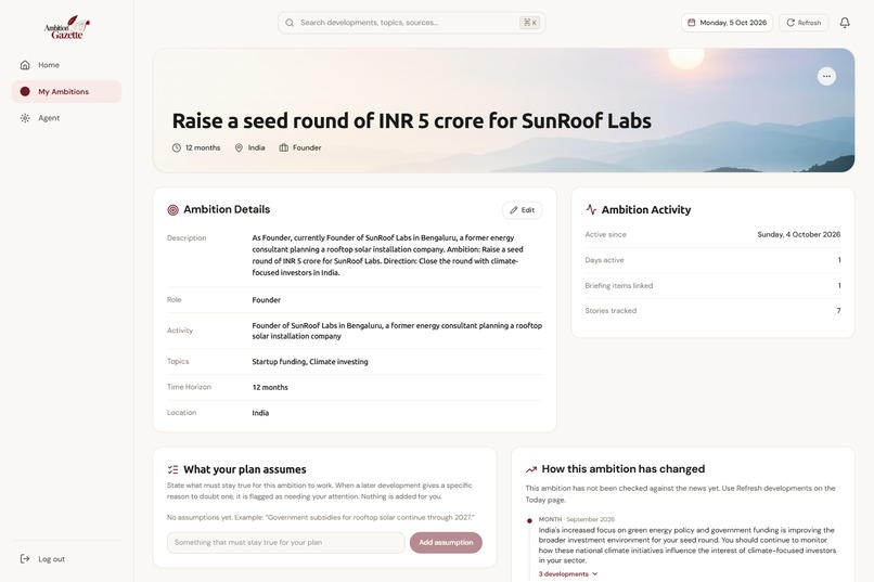 Ambition Gazette – screenshot 6