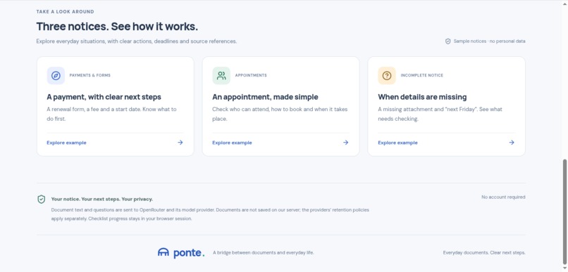 Ponte – screenshot 2