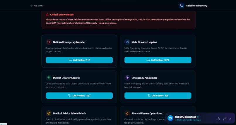 Smart Web-Based Flood Relief Management System – screenshot 3