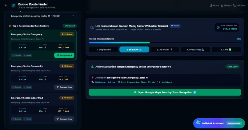 Smart Web-Based Flood Relief Management System – screenshot 10