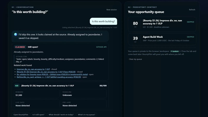 BountyPilot – screenshot 3